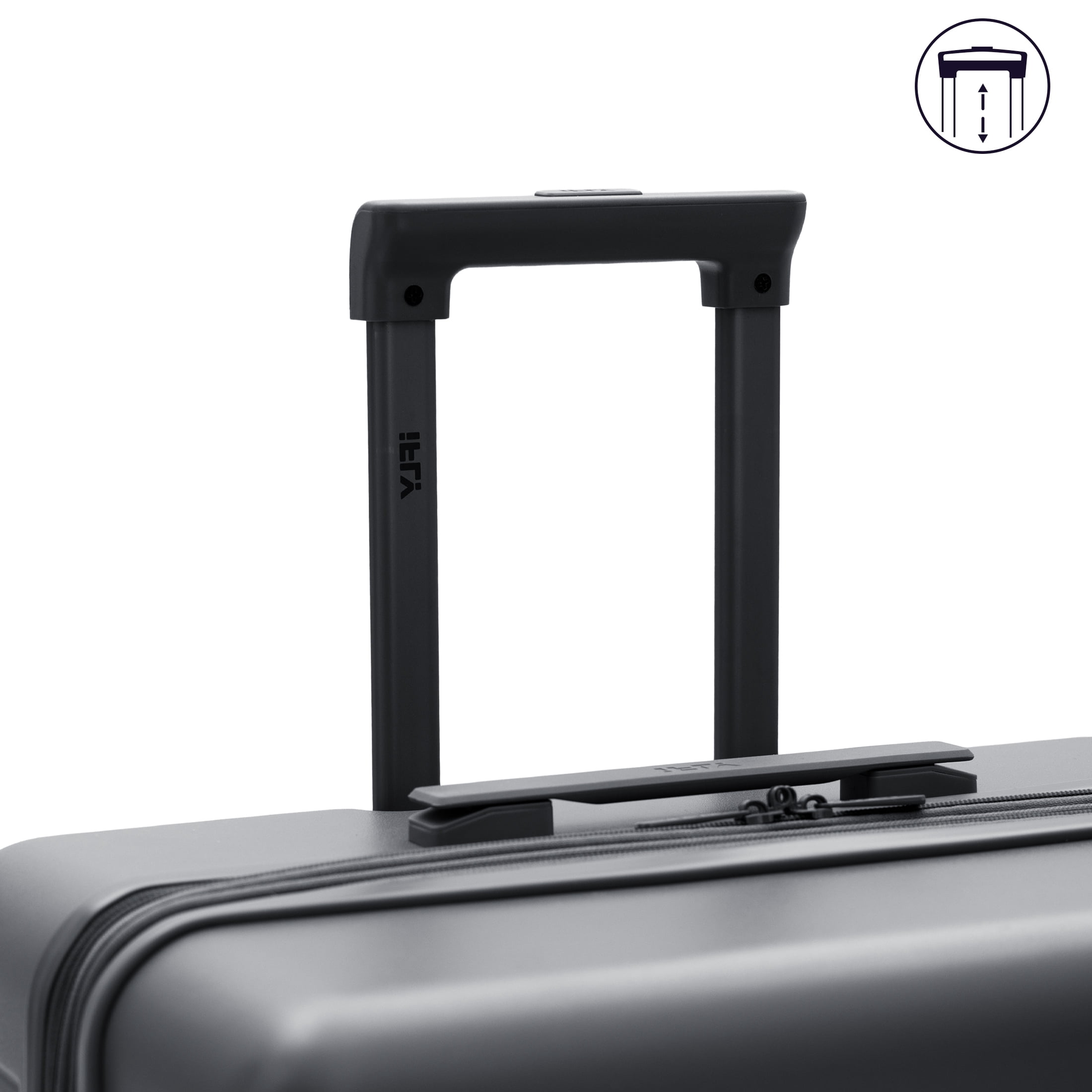 iFLY Take Off 28" Expandable Hardside Spinner Large Checked Luggage, Black