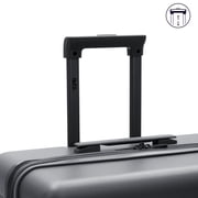 iFLY Take Off 20 Expandable Hardside Spinner Carry-on Luggage, Black