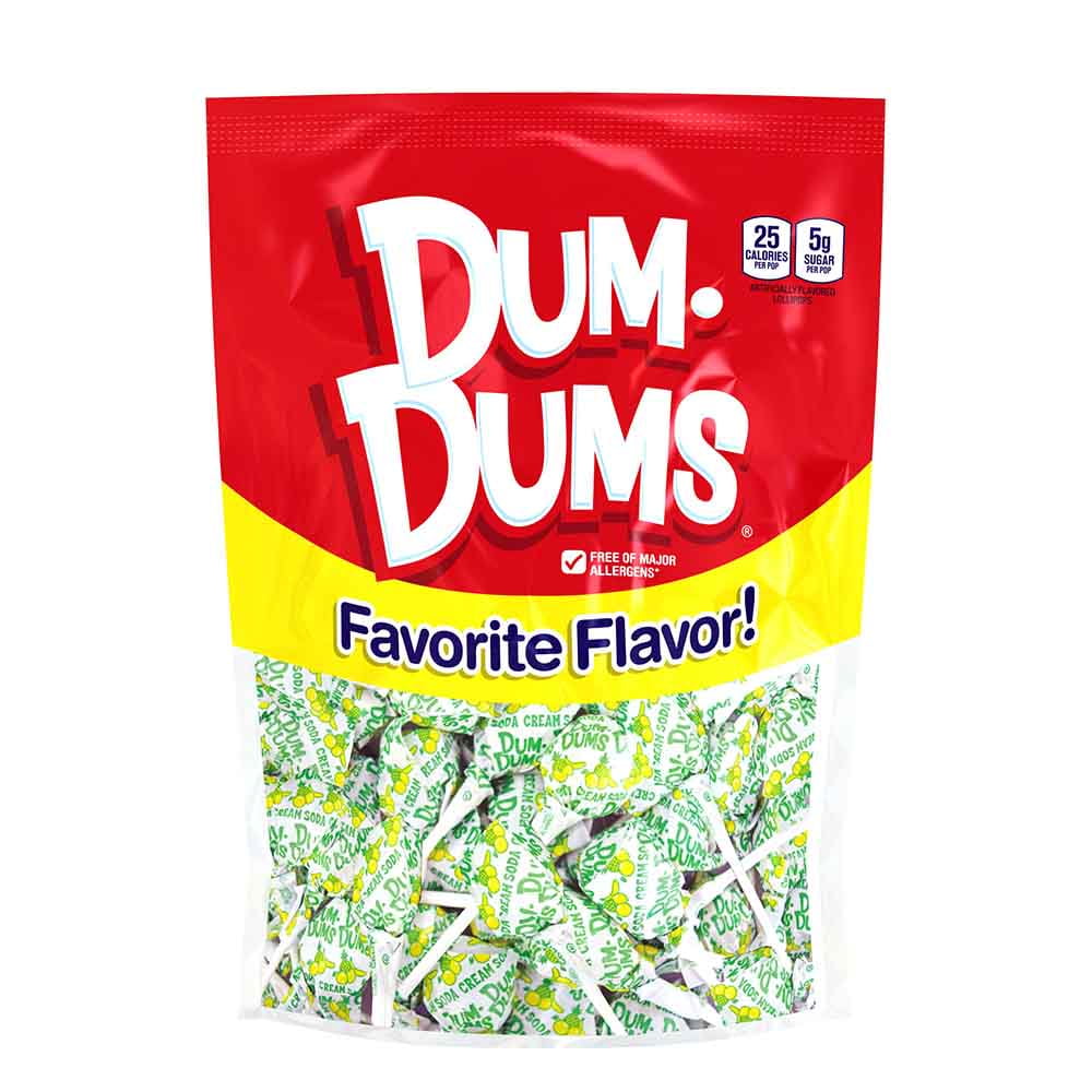 Dum Dums Lollipops Cream Soda Flavor 1 50 Ct Bag Walmart dum-dums-lollipops-cream-soda-flavor-1-50-ct-bag-walmart