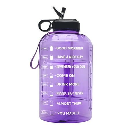 

Wovilon 3.78L Sports Water Bottle Large Capacity Outdoor Convenient Water Bottle