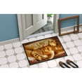 thumbnail image 2 of Carolines Treasures AMB1387MAT Zeus and Chloie the Golden Retrievers Door Mat Indoor Rug or Outdoor Welcome Mat 18x27, 2 of 4