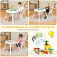 thumbnail image 4 of Gymax 6 in 1 Baby High Chair Infant Activity Center w/ Height Adjustment, 4 of 10