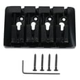 thumbnail image 2 of L Shaped Bass Bridge, 4 String High Mass Metal Electric Bass Bridge Accessory For Musical Instrument, 2 of 8