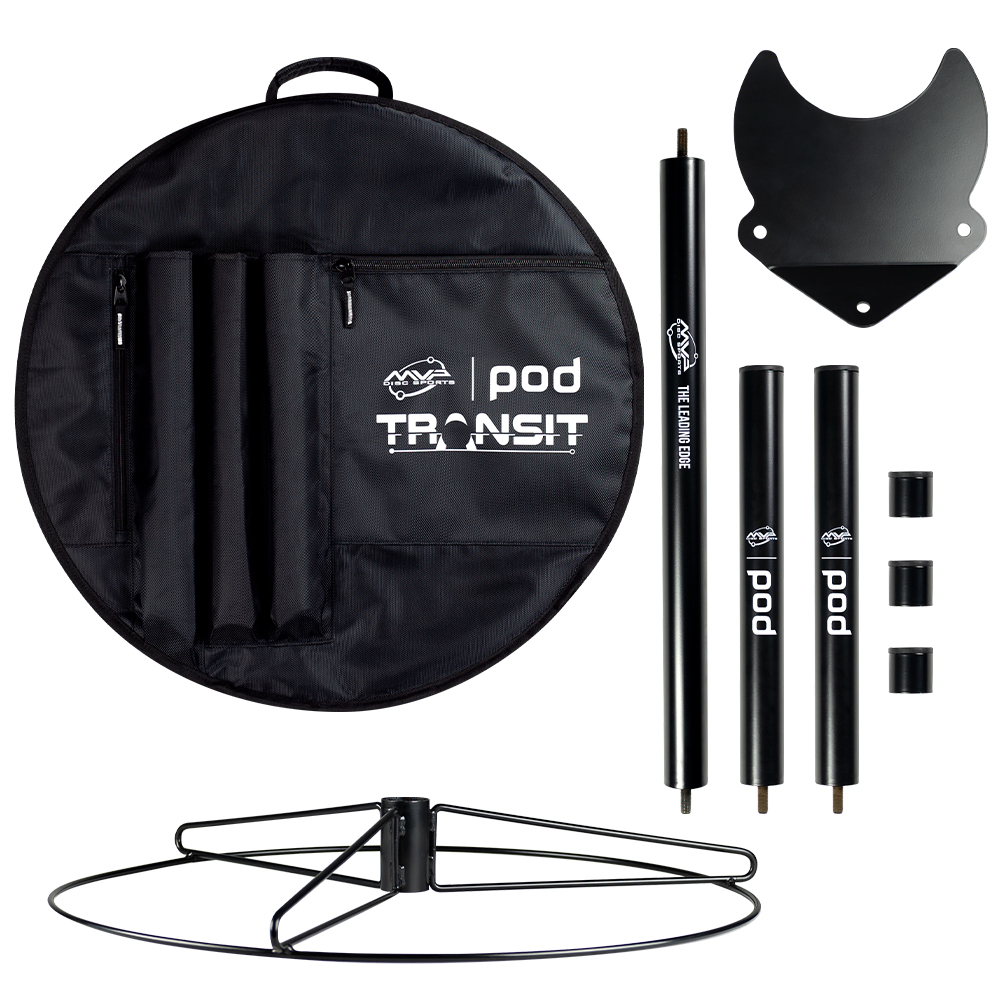 MVP Pod Disc Holder Practice Accessory + Transit Bag