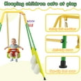 thumbnail image 2 of 5 in 1Swing Sets +3-in-1Toddler Swing Sets for Backyard with Kids Slide Outdoor Heavy-Duty Metal Playset for Kids 450lbs Swing Set with Slide, Saucer Seat, Belt Seat, Soccer Goals and Basketball Hoop, 2 of 18