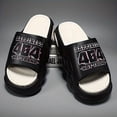 thumbnail image 6 of Mens Cloud Slides 2026 New Ultra Soft Pillow Slippers | Thick Platform Non Slip Shower Shoes, Lightweight Comfortable Indoor Outdoor Sandals for Summer Spring, Breathable Recovery Slides for Home, 6 of 9