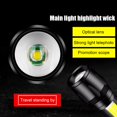 thumbnail image 4 of XPE+COB Linterna LED USB Recargable IPX4 3 Modos Luz de Antorcha de Emergencia, 4 of 4