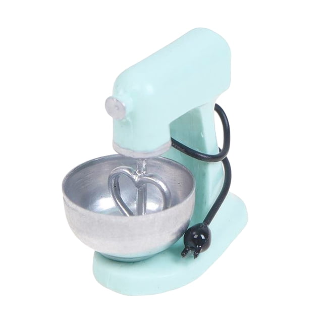 12 Utensilios De Cocina Modernos Sunnimix Miniatura Eléctrica De Alimentos Modelo De Licuadora Azul