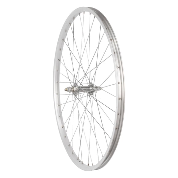 Rin completo bicicleta R26 36H Bicimex MTB aluminio plateado M