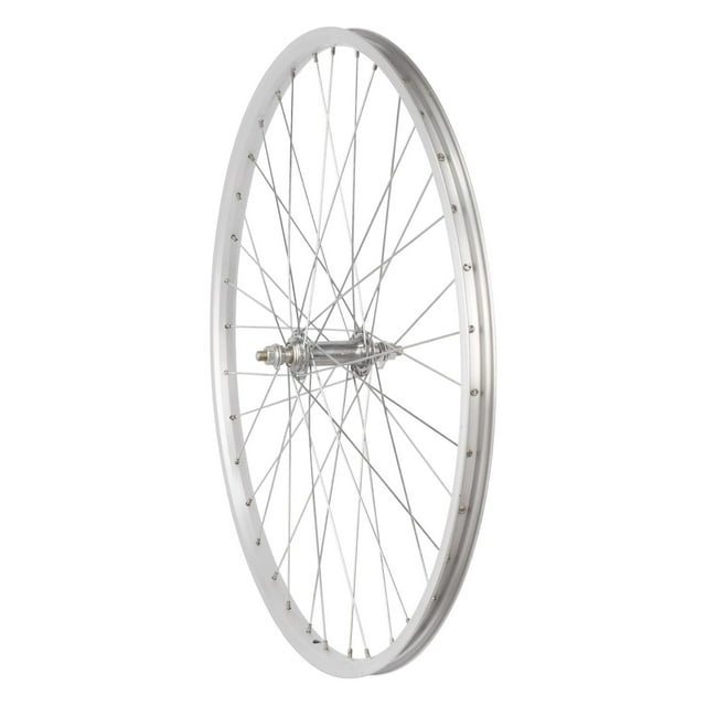 Rin completo bicicleta R26 36H Bicimex MTB aluminio plateado M