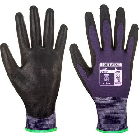 

Portwest A195 Touchscreen PU Glove Purple/Black Medium