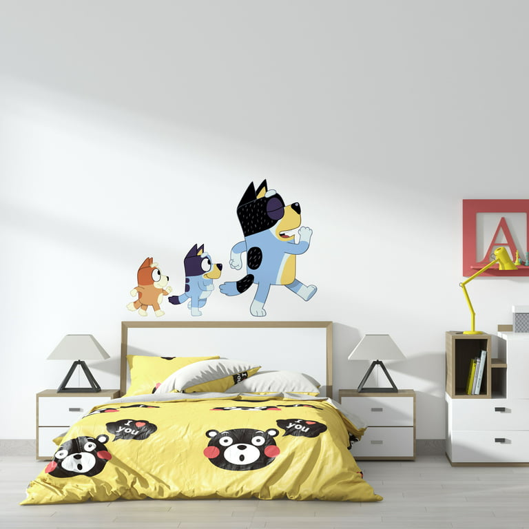 Wall Sticker Baby Boy Room Decor Cartoon Kids Bedroom Nursery