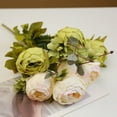 thumbnail image 1 of BKER Simulation 13 European Style Core Peony Flowers Home Table Dress Wedding Photography Decoration Flower Simulation Flowers, 1 of 5