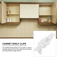 thumbnail image 6 of 12 Pcs File Cabinet Buckle Book Shelves Shelf Partition Laminate Drag Iron, 6 of 6