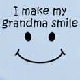 thumbnail image 2 of CafePress - I Make My Grandma Smile Body Suit - Long Sleeve Cotton Baby Bodysuit, 2 of 4
