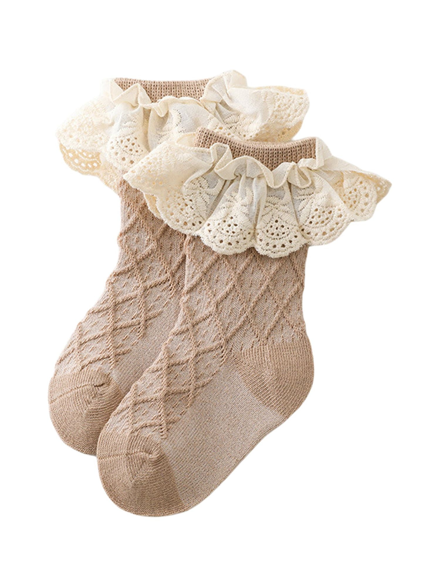 Little Baby Girl Princess Lace Ruffles Socks Set Girls Ruffle Socks