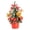 Red, variant on PPKVUFD Tabletop 1 Pcs Mini Christmas Tree 8inch Artificial Mini Xmas Miniature Pine Christmas Tree with Base for Xmas Holiday Decorations Indoor Home Kitchen Dining Table