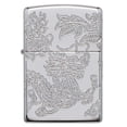 thumbnail image 5 of Zippo Armor Dragon and Phoenix Design Pocket Lighter, 5 of 8