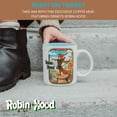 thumbnail image 3 of Taza de cerámica Silver Buffalo Disney Robin Hood Sherwood 600 ml, 3 of 8