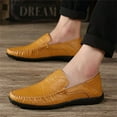thumbnail image 3 of BUBUDENG Mens Loafers Driving Dress Shoes Comfortable Slip on Shoes Casual Penny Loafers for Men, 3 of 10