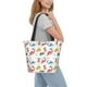 thumbnail image 2 of Fotbe Dinosaur Bolsa de Playa con Estampado, Bolsa de Hombro, Bolsa de Mano Espaciosa, Bolsa de Viaje Ligera, Bolsa de Compras Versátil, 2 of 6