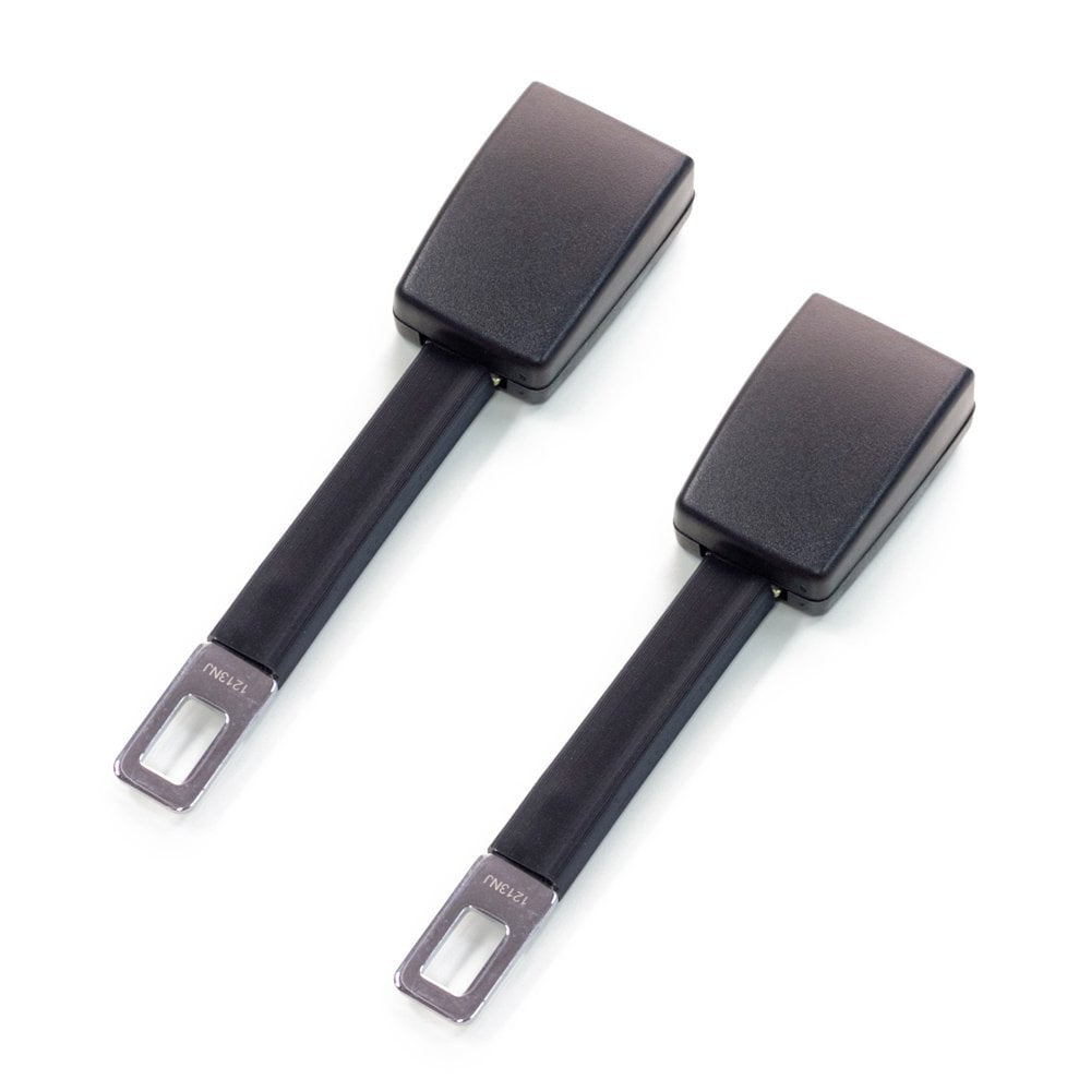 2Pack Seat Belt Extender for Car Auto Safety Certified Rigid Seatbelt