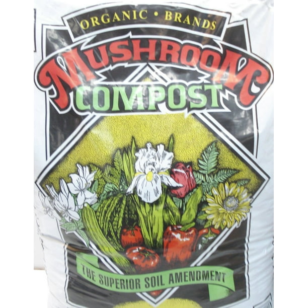 Mushroom Compost Organic Brands (Fourty Pounds)