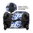 thumbnail image 2 of Kdxio Blue Lightning2 Pattern Luggage Cover for Travel,Elastic and Durable,Fits 18-32 Inch,Anti-Scratch Suitcase Protector-No luggage included, 2 of 5