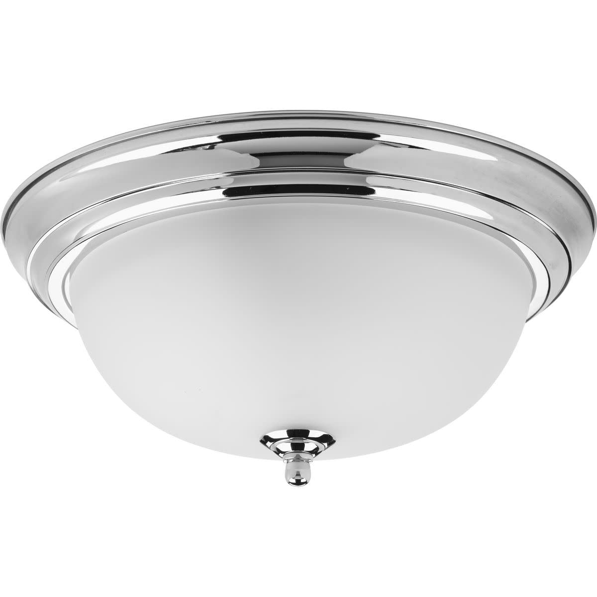 Progress Lighting P3925Et Dome 13" Wide 2 Light Flush Mount Ceiling