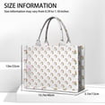 thumbnail image 3 of Large Capacity Tote Bag,Mini Unicorn Head Pattern Handbag Fashion Luxury Tote Bag,15.7"x13"x 5.1" Inches,Laptop Compatible, 3 of 6