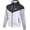 Anthracite/White, variant on Mens Windrunner Jacket Hooded Windbreaker (Anthracite/White, Small)