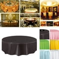 thumbnail image 7 of Soumake Peva Disposable Waterproof Solid Color Party Round Tablecloth Table Covers Household, 7 of 7