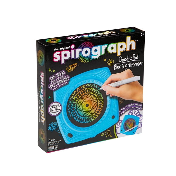 Doodle Pad Spirograph Arts Crafts Scratch Art LCD para niños mayores de 5 años