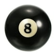 thumbnail image 1 of Unique Bargains 2 1/4' #8 Ball Billiard Replacement Ball Pool Table Ball Pool Ball, Black, 1 of 5