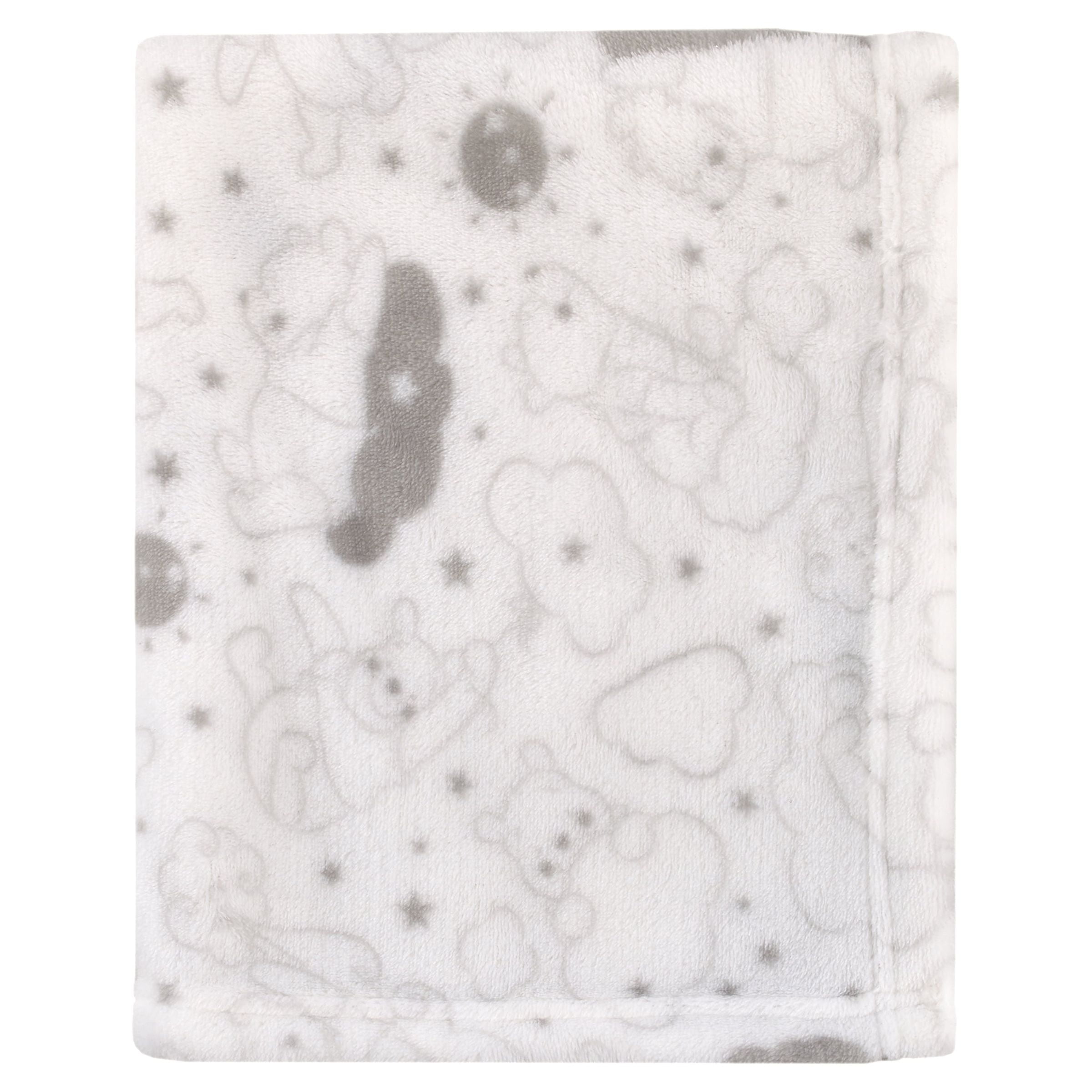 Disney Winnie the Pooh So Loved Crib Bedding Set, 3-Pieces, Gray, Blue, White, Unisex, Pooh, Tigger, Infant