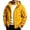 Saffron, variant on Yuaguia Men's Windproof Breathable Hiking Jacket, Casual Waterproof Spring Fall Outdoor Coat, Lightweight Raglan Sleeve Zip Up Windbreaker, Outerwear for Mountain Travel Daily Wear, Saffron L