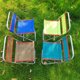thumbnail image 5 of Pesca Taburete Plegable De Acero Inoxidable Para Exteriores Con Respaldo Para Picnic Viajes Camping Sweethay OD006873-00, 5 of 5