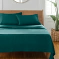 thumbnail image 2 of Better Homes & Gardens 400 Thread Count Hygro Cotton Bed Sheet Set, King, Teal Rain, 2 of 13