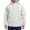 White, variant on Men's Lightweight Windproof Softshell Jacket, Breathable Raincoat with Adjustable Hood, Perfect for Cycling Fishing Daily Outdoor Activities,White L