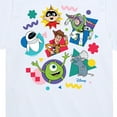 thumbnail image 3 of Disney - Pixar Character Shapes - Toddler & Youth Short Sleeve Graphic T-Shirt, 3 of 5