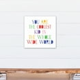 thumbnail image 4 of Creative Products Coolest Kid in the Whole Wide World 16x16 Canvas Wall Art, 4 of 5