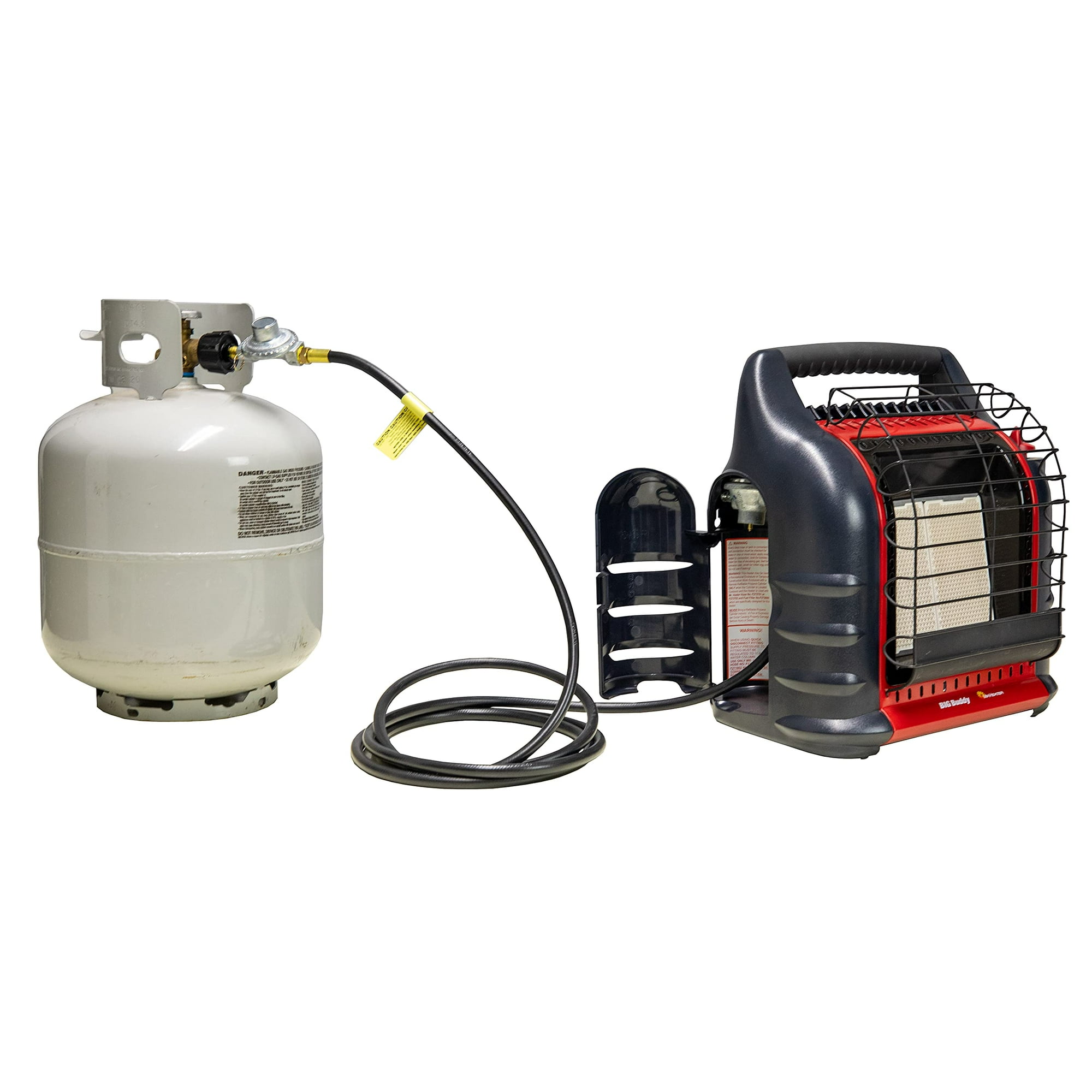 Heater 12 Foot Big Buddy Propane Gas to Heater Adapter Hose w