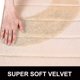 thumbnail image 2 of Alfombra de baño para baño, alfombra de baño antideslizante absorbente, alfombra de baño lavable, 30x50 cm (beige), 2 of 5