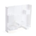 thumbnail image 1 of CAROOTU Foldable Magnetic Pen Case Makeup Storage Box Desktop Organizer Stand Case School Office Supply, 1 of 7