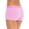 thumbnail image 3 of Kindly Yours Women’s Sustainable Cotton Boyshort Underwear, 3-Pack, 3 of 8