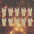 thumbnail image 2 of TOPINCN 10Pcs Bicycle Brass Adapters Tube Pump Connector Valve Converter Pump Tools Tire Inflator, Tube Pump Tools, Tire Valve Adapter, 2 of 7