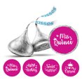 thumbnail image 1 of Darling Souvenir chocolate Candy Labels 190 Pcs Quinceanera Party Theme Stickers-Magenta, 1 of 2