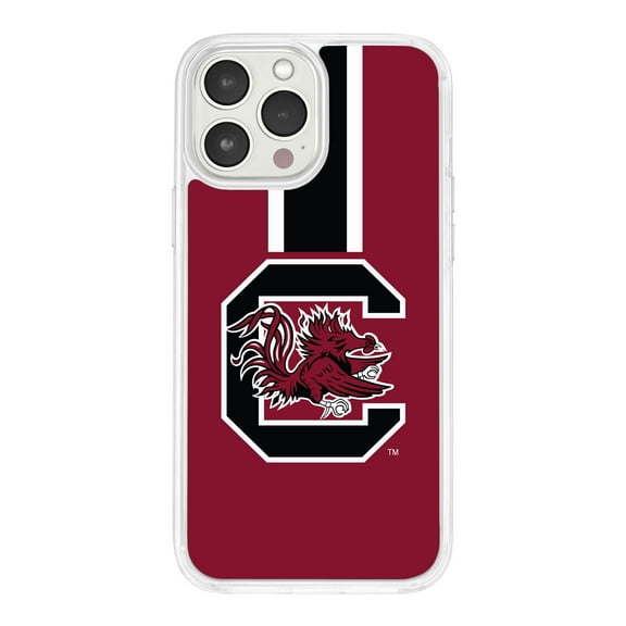 South Carolina Gamecocks HD Phone Case Compatible with MagSafe Apple iPhone 16 (Stripe) by Affinity Bands