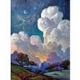 thumbnail image 1 of Dibujo acrílico cielo pintura al óleo por números Kit DIY pintura sobre lienzo sin marco FLhrweasw Nuevo, 1 of 9