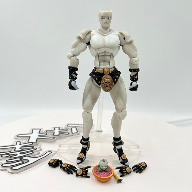 JoJo's Ives Arre Adventure Stone Ocean Anime Figura Super Estatua de acción 16 cm F. Figura de acción sin piedra Modelo adulto Juguetes Mantequilla16 cm Sin caja al por menor5 zhangyuxiang unisex